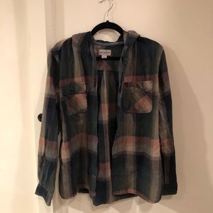 Carhartt hooded flannel